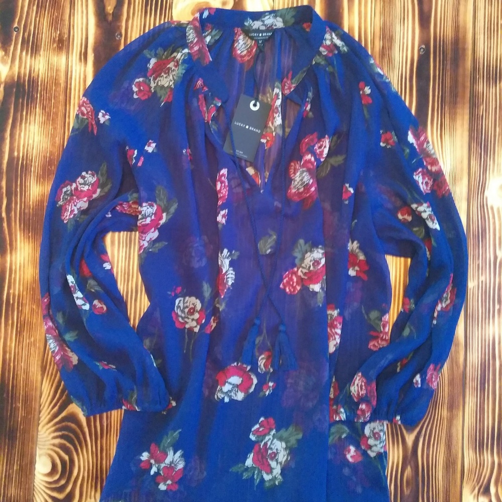 Lucky Brand Peasant Shirt